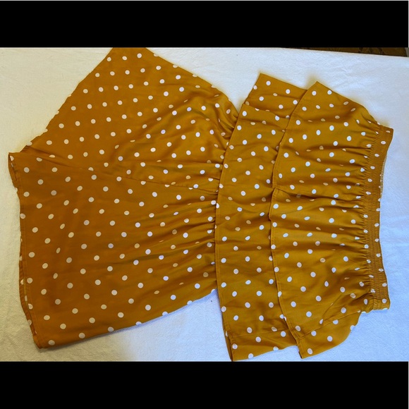 Glassons Orange Polka Dot Jumpsuits Size 14 - Picture 6 of 9
